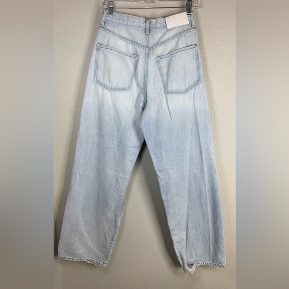 7FAM The Jennifer 90’s Embroidered Baggy High Rise Jeans Size 26 - Picture 12 of 15